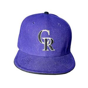 Colorado Rockies Unisex Purple Baseball Cap 2XL Athletics Official Merch MLB Hat